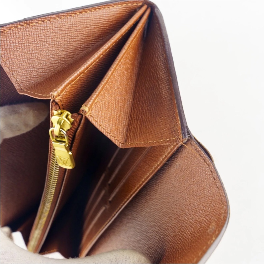 Louis Vuitton LV Long Wallet Monogram 7.4x4.2in Portefeuil Sarah With Box #A1037 - Picture 16 of 16